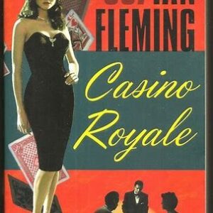 Classic Casino Royale book cover featuring a woman in a black dress.