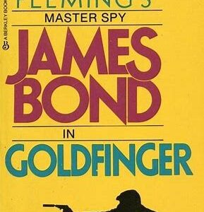 Vintage poster for the James Bond film Goldfinger.