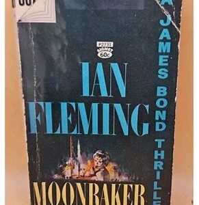 Cover of Ian Fleming's James Bond thriller, Moonraker.