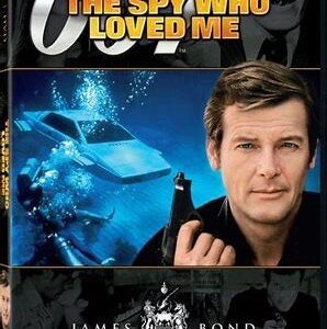 Movie poster featuring James Bond in a tuxedo with underwater action scene.