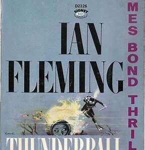 Cover of Ian Fleming's James Bond thriller 'Thunderball'.