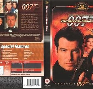 DVD cover of James Bond 007 film featuring Pierce Brosnan.